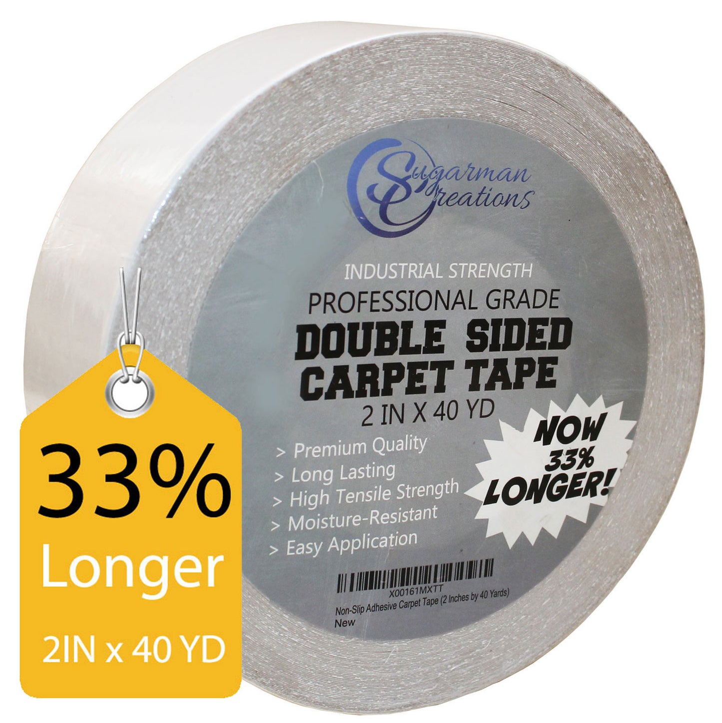 Carpet Tape Double Sided 2 IN X 40